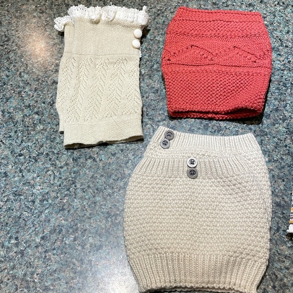 Boot socks toppers 5 pairs all different small excellent condition feminine - Picture 2 of 8